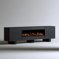 Credenza moderna dalle linee essenziali, colore grigio